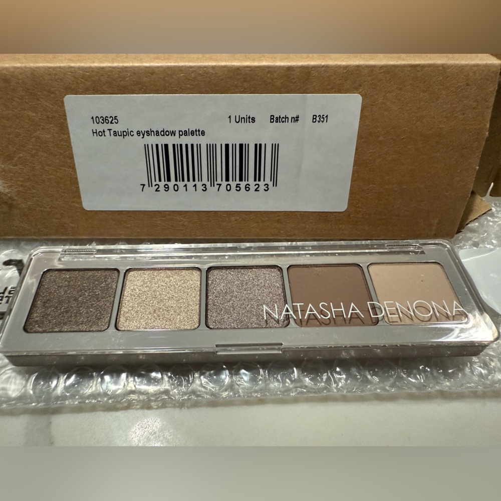 Natasha Denona HOT TAUPIC Eyeshadow Palette for Versatile Looks NIB